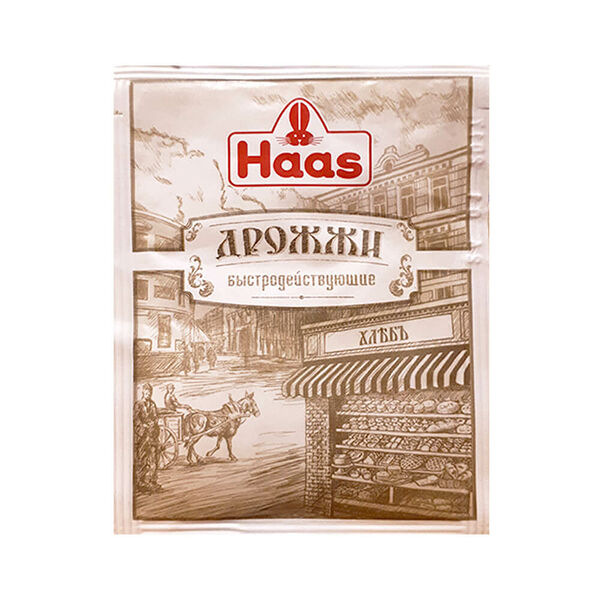 Дрожжи Haas 7г сухие пекарские