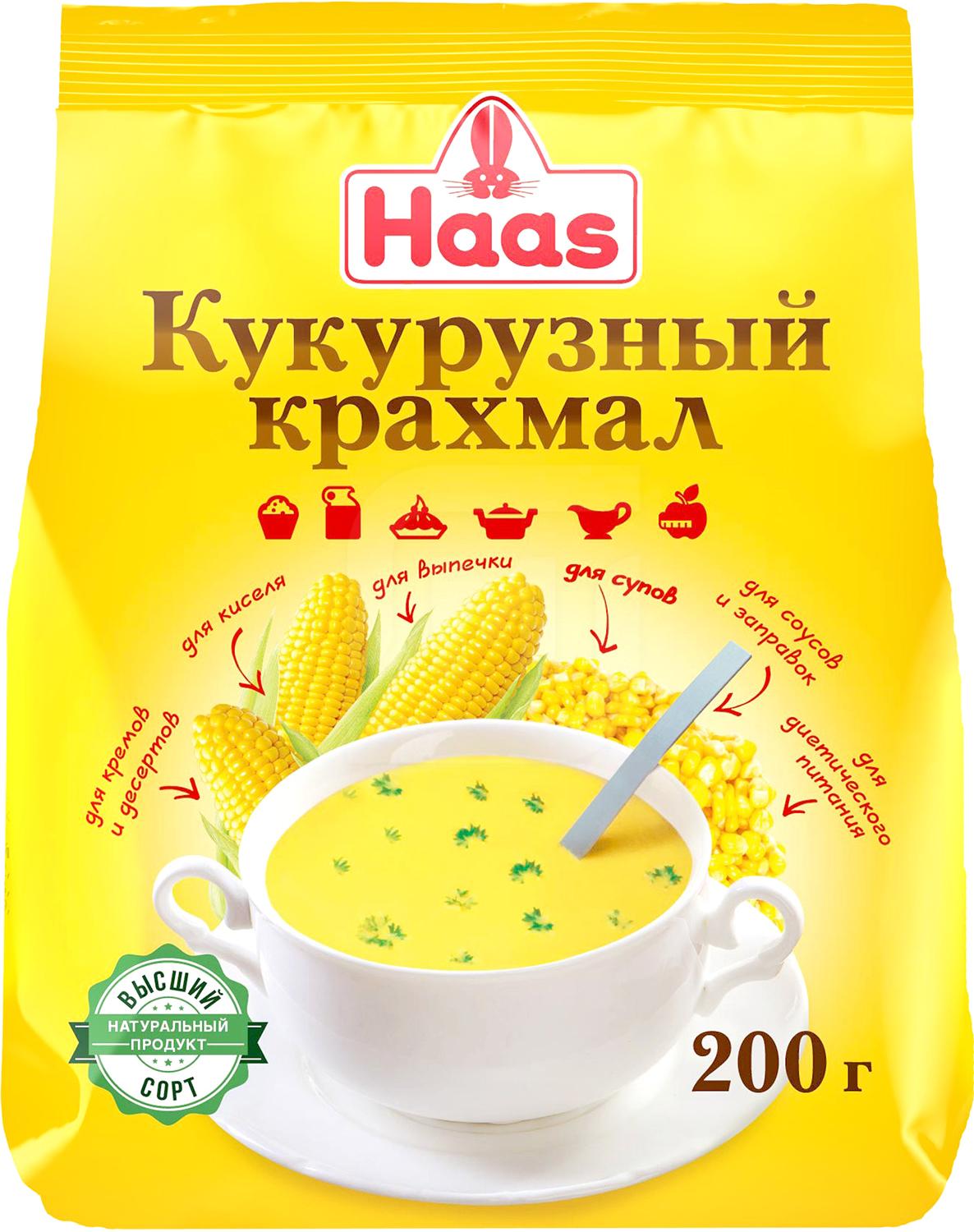 

Крахмал Haas Кукурузный для выпечки