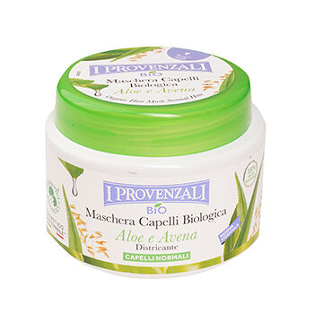 Органическая маска для волос I Provenzali Алоэ и Овес 200 мл