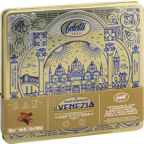 

Конфеты Feletti Grand Tour Venezia ассорти 200 г