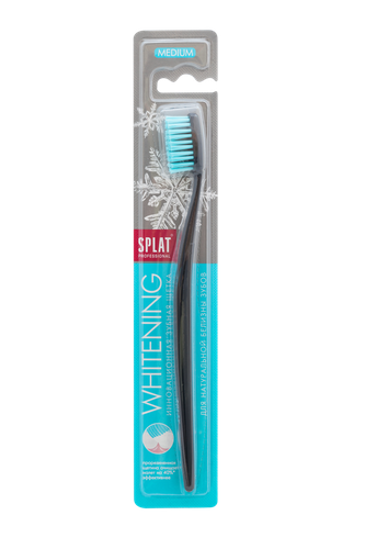 

Зубная щетка Splat Professional Whitening Medium инновационная, средней жесткости, цвет в ассортименте
