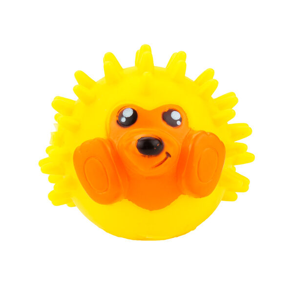 Игрушка-пищалка NUNBELL Ежик 8,5*7,8 см для собак