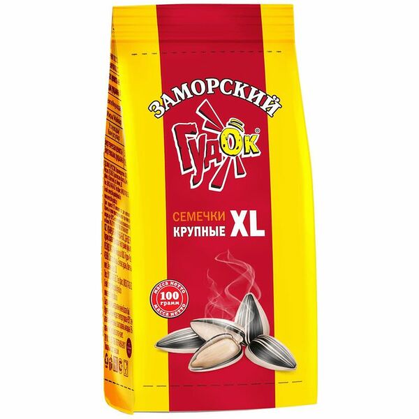 Семечки Гудок подсолнечные обжаренные 100г