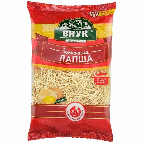 Лапша Внук Домашняя, 250г