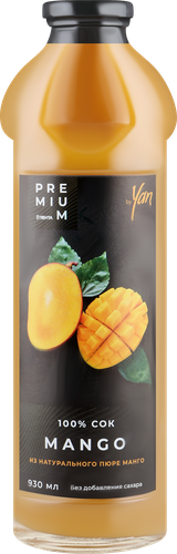 

Сок Premium Club Манго восстановленный 0.93 л