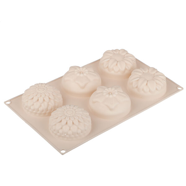 Форма силиконовая Vetta 6 ячеек, 28x16,5x3см 