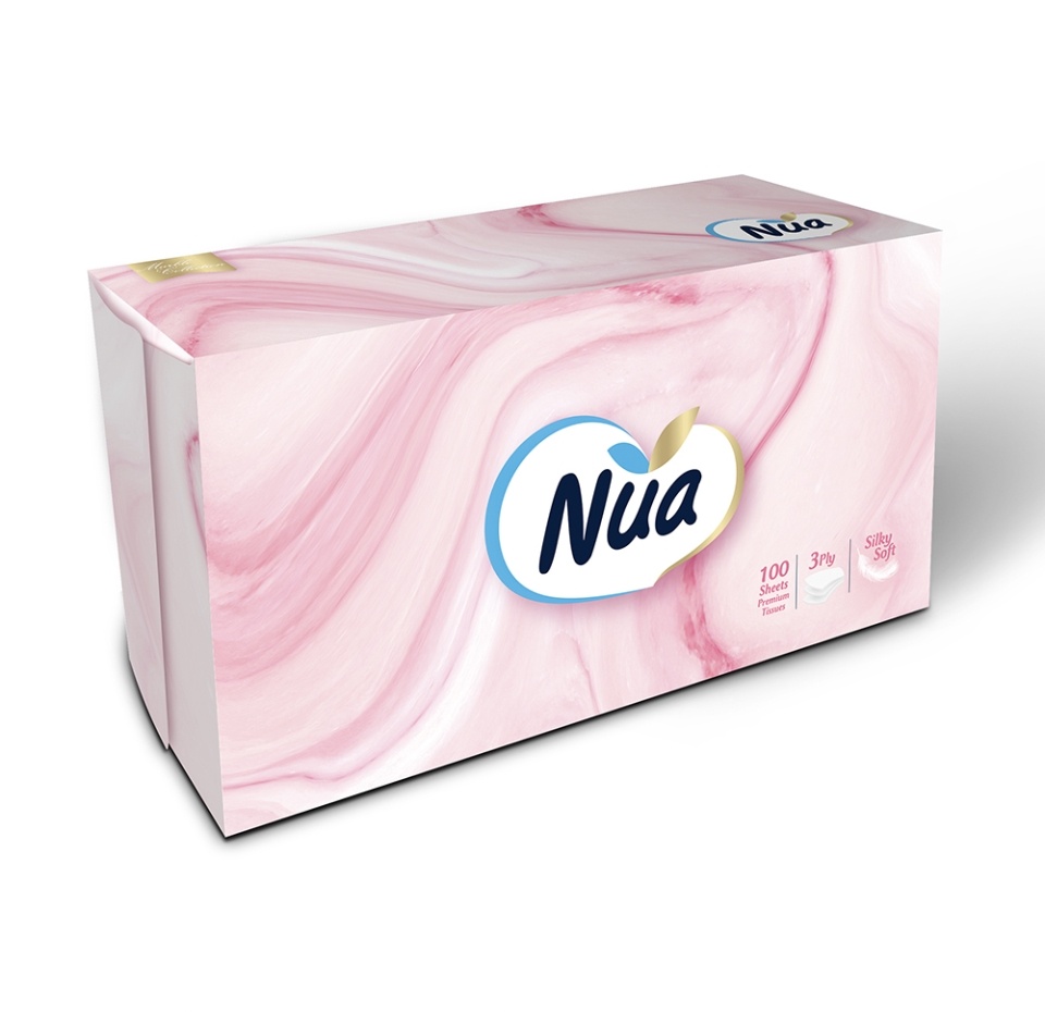 

Салфетки косметические Nua 3-х слойные 100 шт, Турция, цвет и дизайн в ассортименте, 1шт