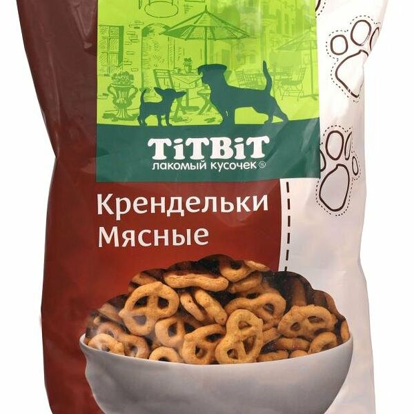 Лакомство для собак Titbit крендельки мясные