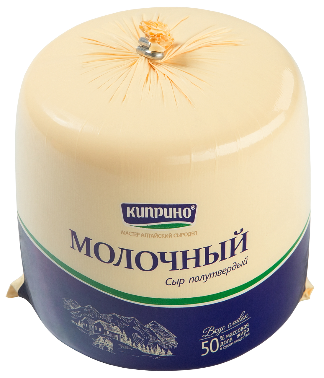 

Сыр Молочный Киприно 50% вес