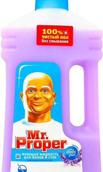 Жидкость моющая Mr.Proper Лавандовое спокойствие для полов и стен, 1л