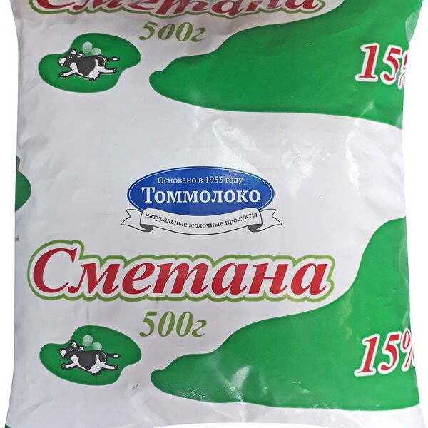 Сметана Томмолоко 15%