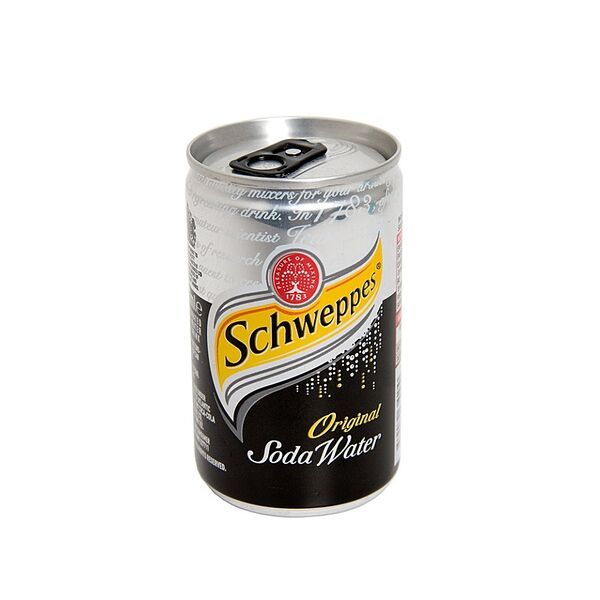 Напиток безалкогольный Schweppes Soda Water сильногазированный 0.15 л, Великобритания