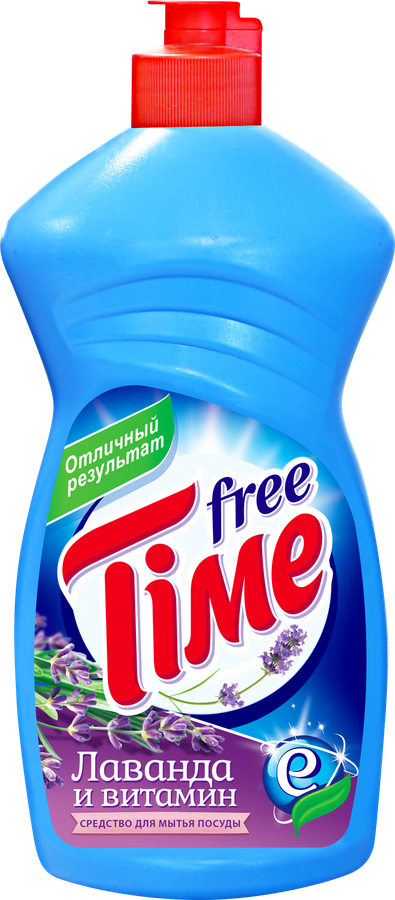 

Средство для мытья посуды FREE TIME Лаванда и витамин Е, 450 г