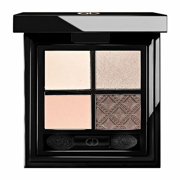 GA-DE Тени для век четырехцветные Idillic Soft Satin, 7 г, 28 Honey Glow