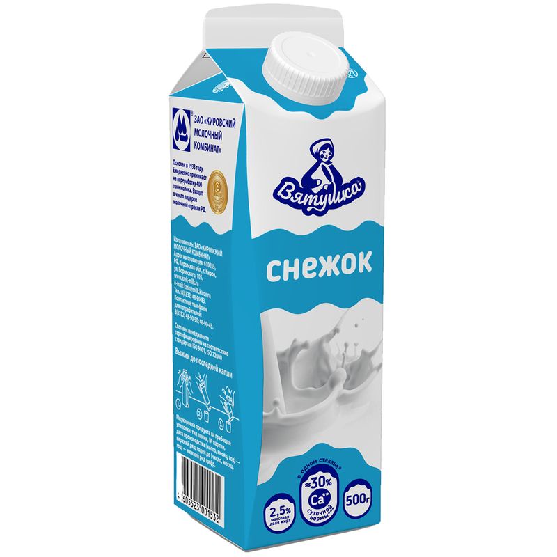 

Снежок Вятушка 2.5% 500 г