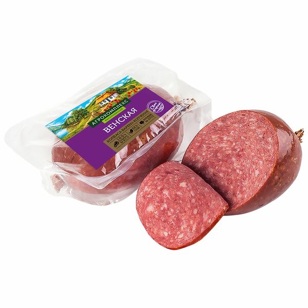 Колбаса Агрокомплекс Венская варёно-копчёная