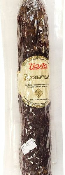 Колбаса сыровяленая Йола Казылык из конины