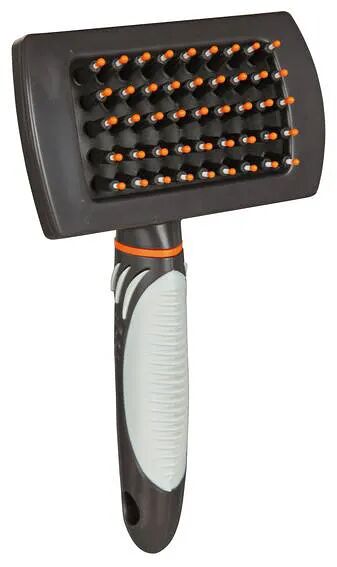 Щётка для всех видов шерсти, 10х17 см, пластик