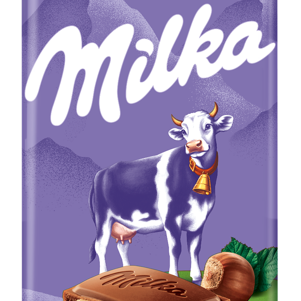 Шоколад молочный Milka с цельным фундуком