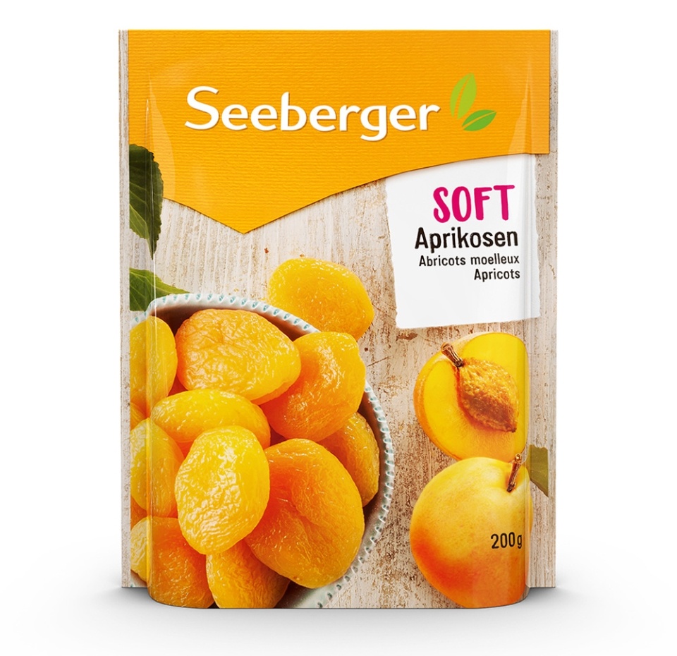

Сухофрукты абрикос мягкий, Seeberger 200 г