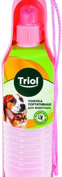 Поилка для животных Triol портативная 500мл