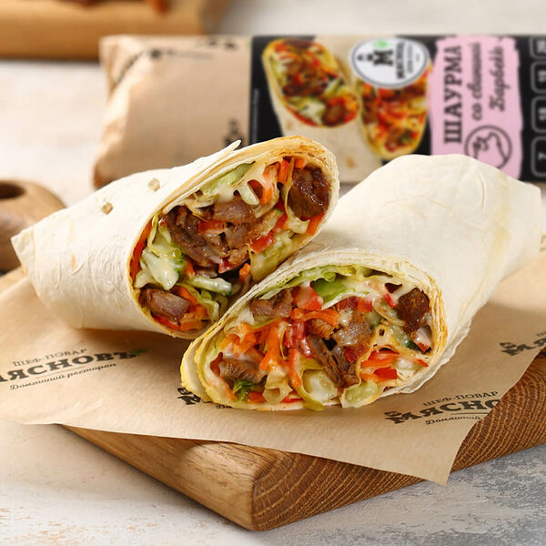 Шаурма со свининой МясновЪ Шеф-повар