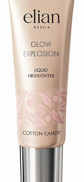ELIAN RUSSIA Хайлайтер кремовый для лица Glow Explosion Highlighter, 25 мл, 02 Cotton Candy
