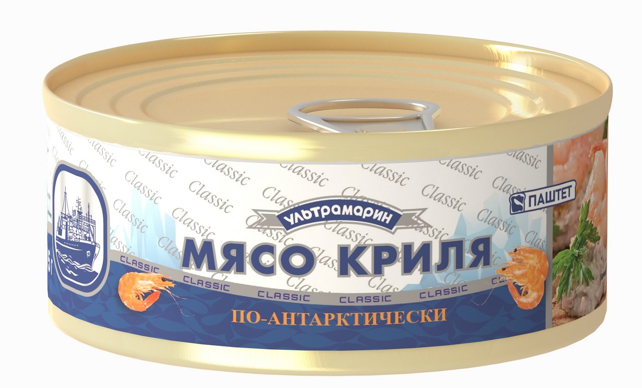 

Паштет из мяса криля Ультрамарин антарктический, 105 г