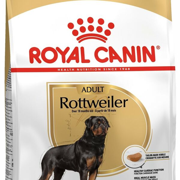 Royal Canin Rottweiler Adult для взрослых собак породы ротвейлер Курица