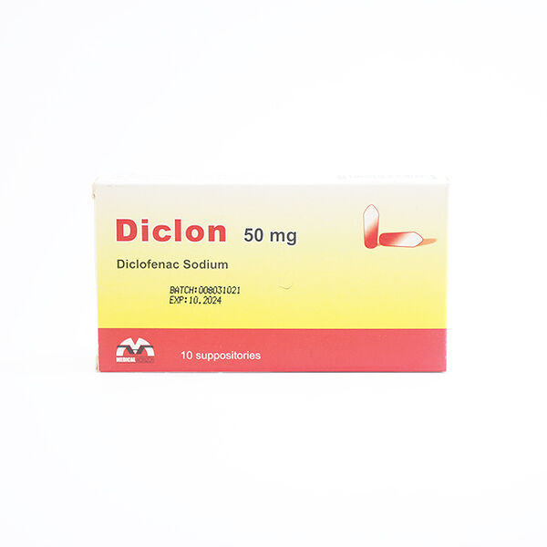 Диклон воск прямой кишки 50мг N10