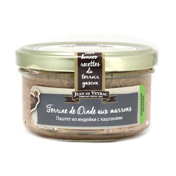 Паштет из индейки Jean de Veyrac с каштанами