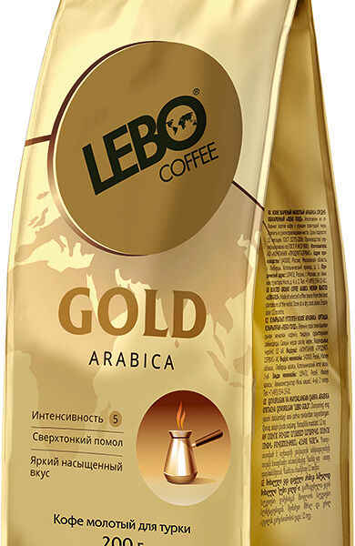 Кофе молотый LEBO для турки среднеобжаренный