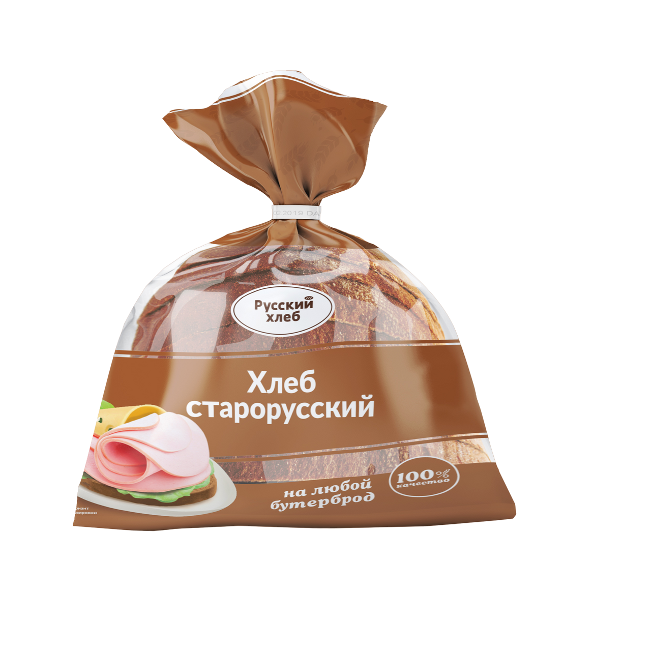 

Хлеб Русский хлеб Старорусский ржано-пшеничный нарезка 350 г