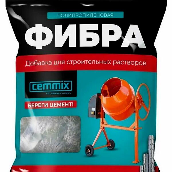 Фибра полипропиленовая Cemmix 150 гр