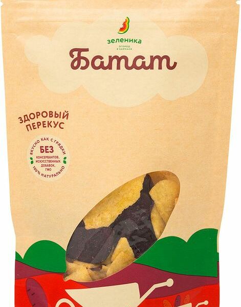 Батат Зеленика Здоровый перекус овощной, 50г