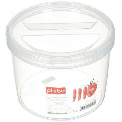 Банка Phibo Твист 14х12 см, с завинчивающейся крышкой