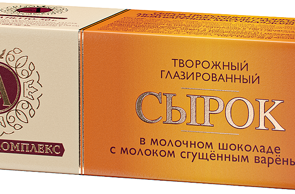 Сырок твор.глаз. в молоч.шокол. с молоком сгущ.вар. 26% 50г А.РОСТАГРОКОМПЛЕКС