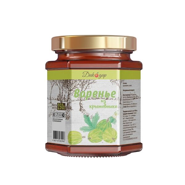 Варенье Дикодар из крыжовника, Россия