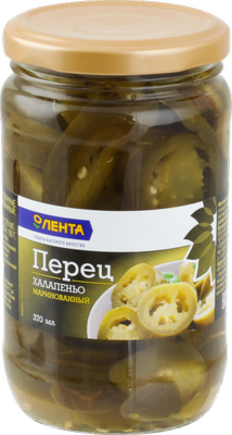 Перец халапеньо маринованный ЛЕНТА