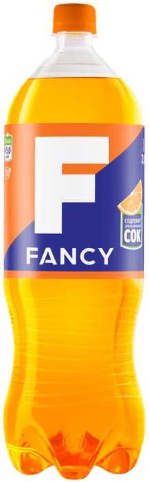 

Напиток газированный Fancy апельсин 2 л