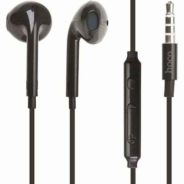 Проводные наушники Hoco M55 Memory, Jack 3.5mm, 1.2 м, черный
