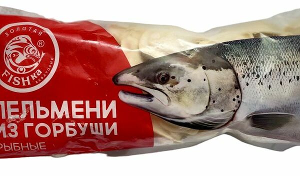 Пельмени Акватория Лососевые из горбуши 400г