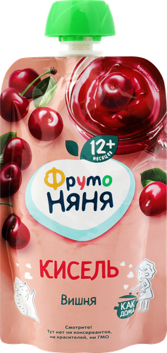 

Кисель ФрутоНяня из вишни и черешни 130 г