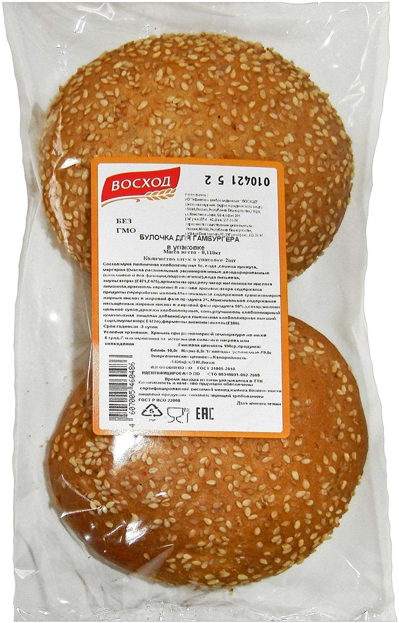 

Булочка Восход для гамбургера