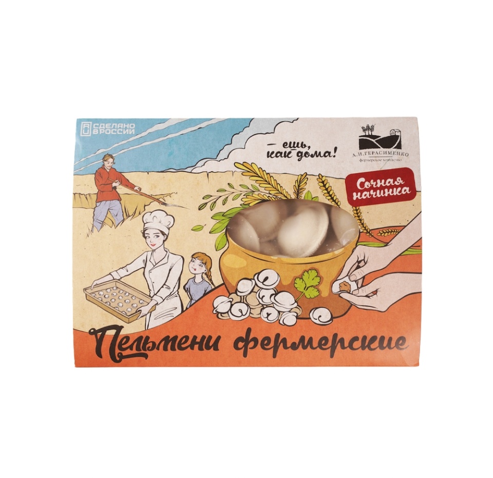 

Пельмени Фермерское хозяйство А.Н.Герасименко Фермерские 450 г