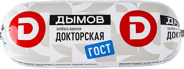 Колбаса Дымов Докторская вареная 500г