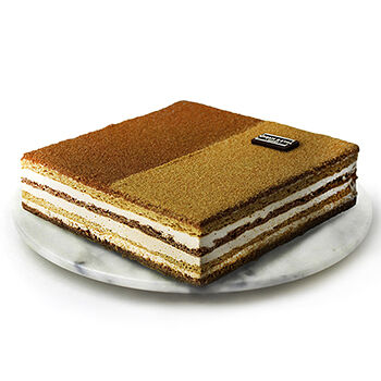 Торт Медовый Крем Роял с шоколадными коржами