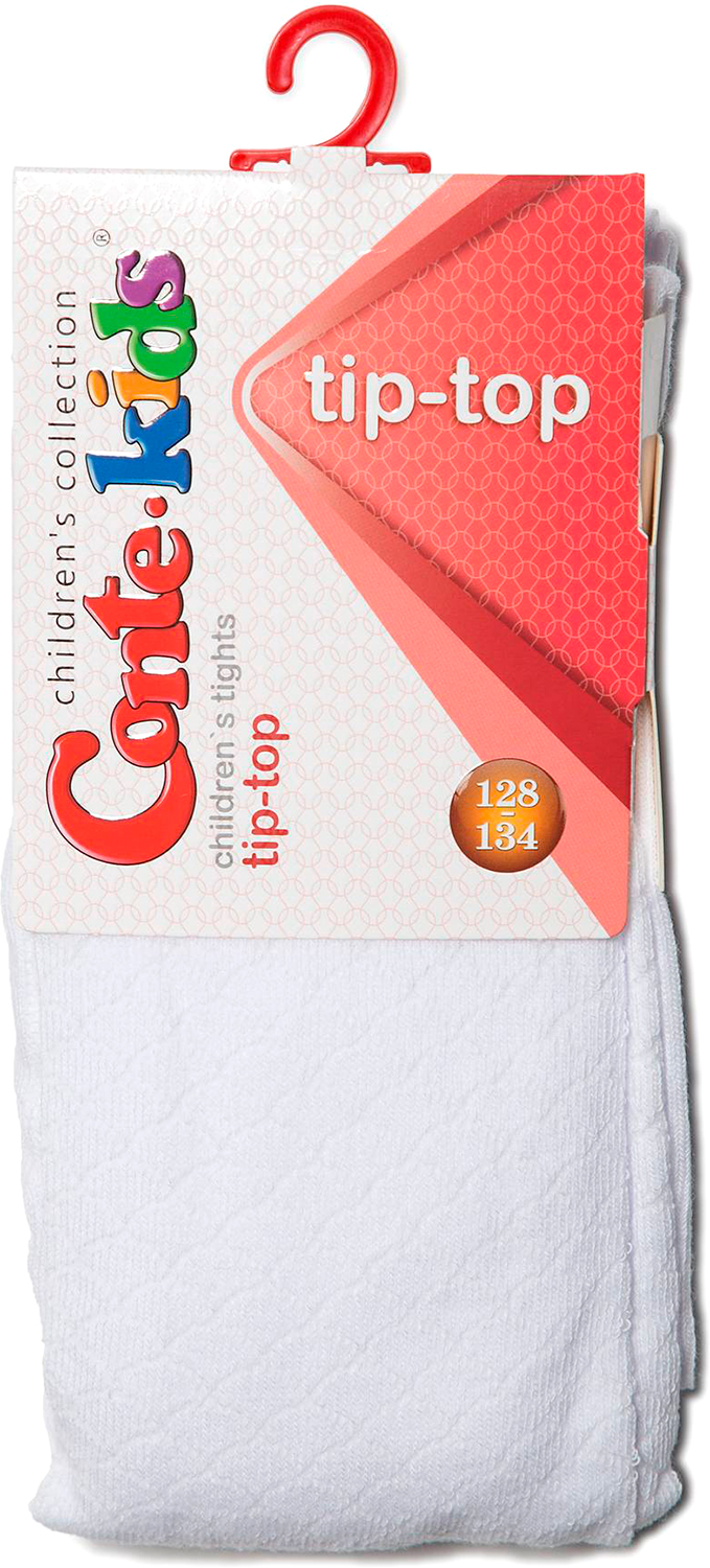 

Колготки детские Conte Kids белые 4с-04сп р. 128-134