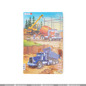

Пазл Larsen «Стройка 2» 20 эл. 3+, Норвегия