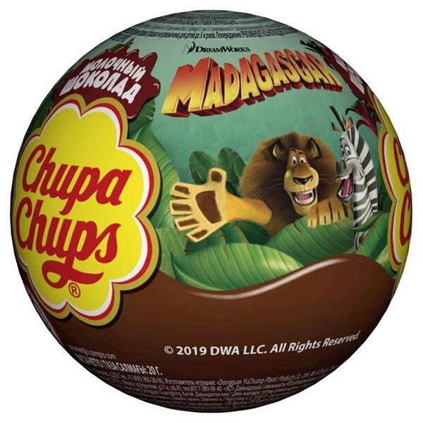 Шар шоколадный с сюрпризом, в ассортименте ТМ Chupa Chups (Чупа Чупс)